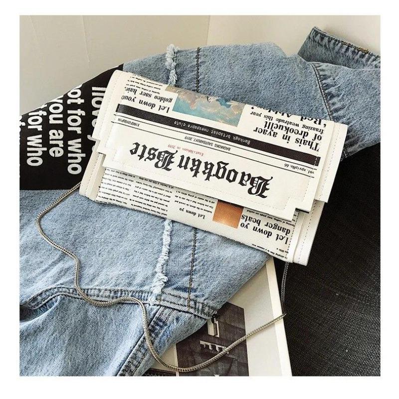 Роскошные дизайнерские женские сумки. Индивидуальные модные сумки на ремне. Женская универсальная сумка-мессенджер. Небольшая квадратная сумка для газетного моделирования.