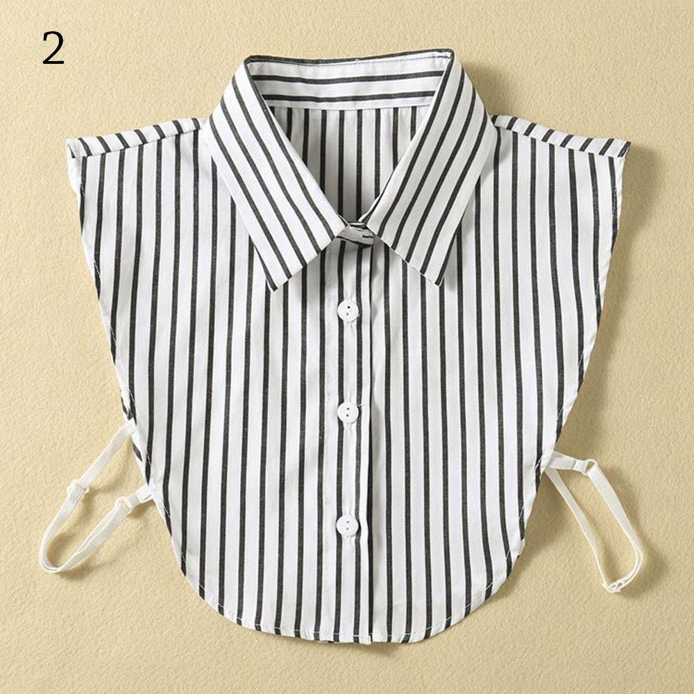 Vintage Classic Cotton Shirt Fake Collar Clothes Accessories Blouse False Collar Lapel