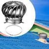 Roof Ventilator Attic Air Vent Outlet Easy Installation Replaces Wind Turbines for