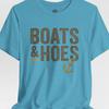 Boats & Hoes Shirt | Vintage Nautical Comedy Tee