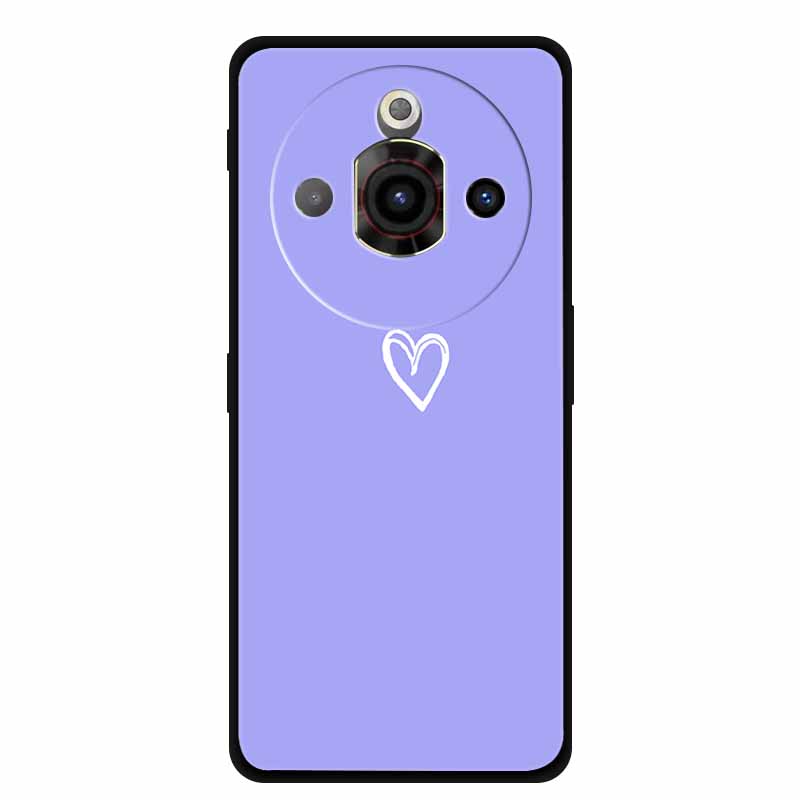 Чехол для ZTE Nubia Focus Pro 5G Мягкий бампер для Nubia Focus Pro Черные силиконовые чехлы для телефона Nubia Focus Pro 5G Защитный чехол