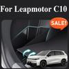 Для Leapmotor C10 2024 2025 Боковой ящик для хранения в заднем багажнике Экологически чистый коврик из ТПЭ Разделительная планка Декорация места для хранения Аксессуар