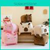 Square Plush Capybara Toy Cute Stuffed Animal Doll Cartoon Decoration Kids Gift