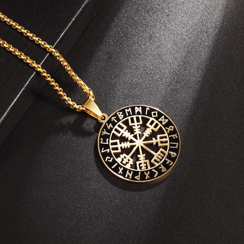 Ожерелье «Печать семи архангелов» для мужчин, винтажное ожерелье-талисман Соломона, защитные украшения