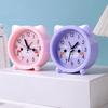 Будильник Yousheng в форме милого мультфильма, бесшумный, работающий от батареек, портативный будильник, украшение для спальни