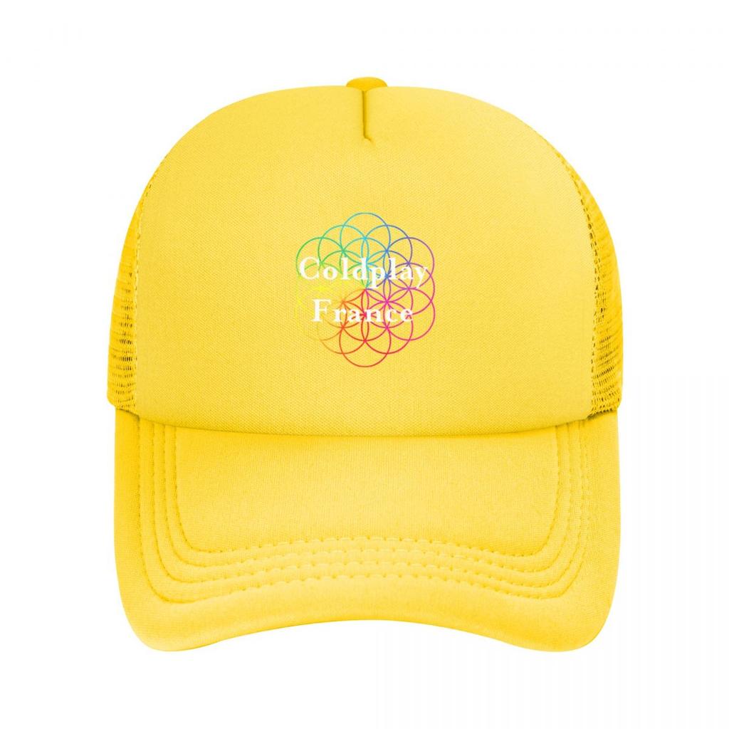 Coldplay Ghost Stories Эластичная шляпа дальнобойщика Сетчатая бейсболка Регулируемые шляпы с застежкой Snapback для женщин унисекс Удобные