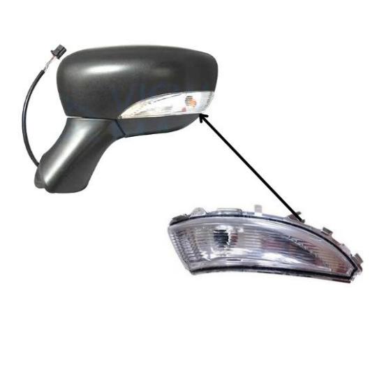 Левый боковой зеркальный сигнал для Clio MK4 2012-2019 Captur 2013 после OEM 261659450R высокого качества