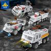 KAZI Energy Transfer Armed Car Aerospace Building Blocks 4-in-1 Set Gift Box Подходит для собранных игрушек для мальчиков