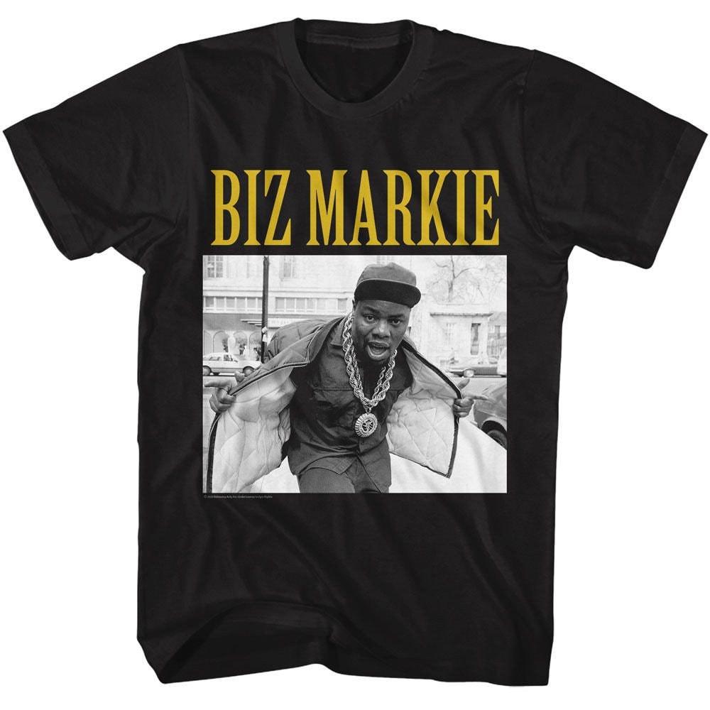 Biz Markie Biz Jacket Black T-Shirt