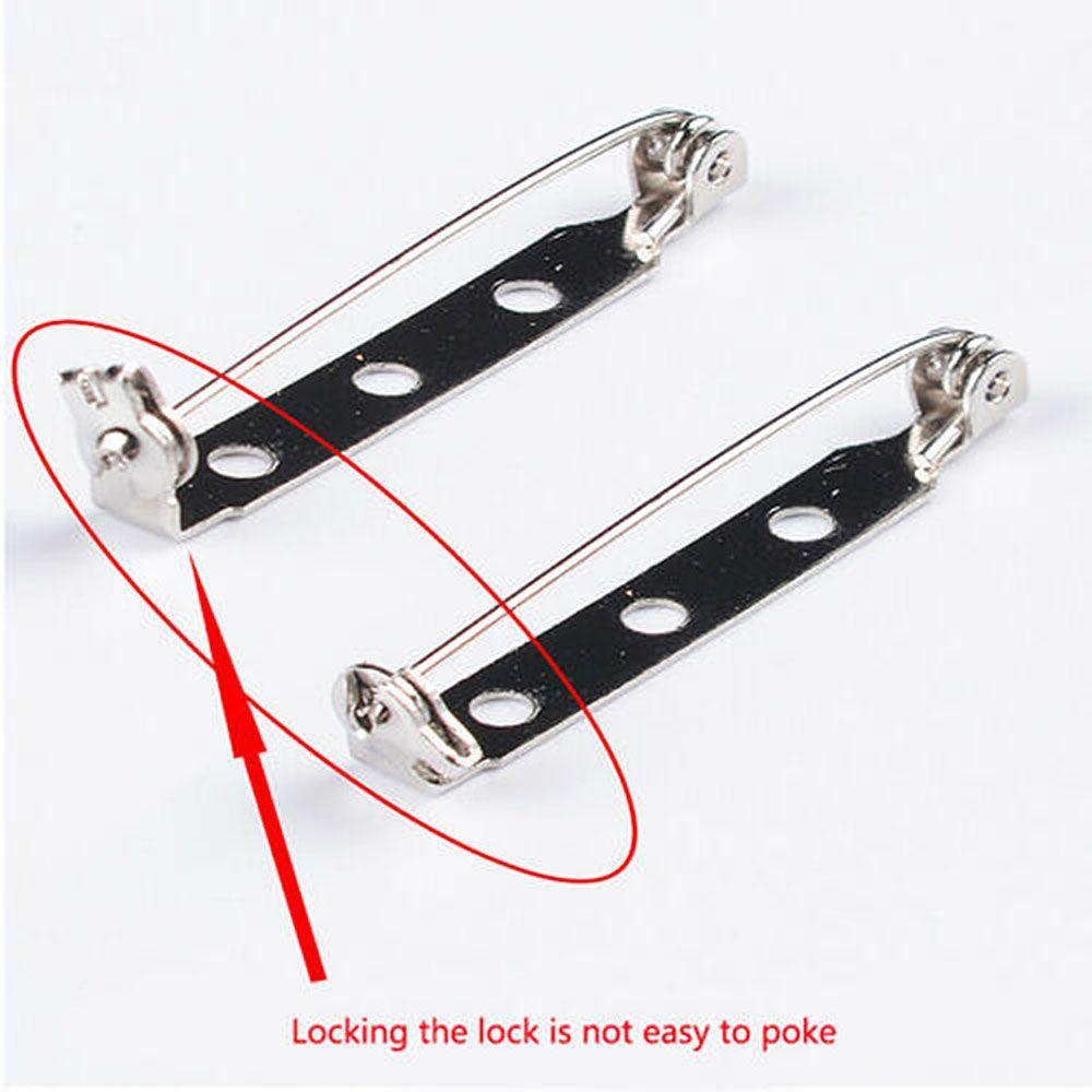 Аксессуары Бейдж Холдер Задняя Пластина Брошь Базовые Броши-Булавки Безопасная Застежка Брошь