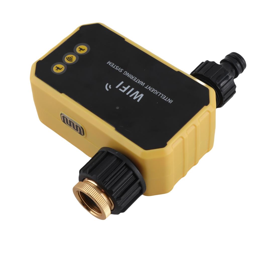 WiFi Water Timer with Solar Panel Smart Sprinkler Timer Automatic Irrigation Controller with APP for Garden Hose