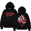 Fashion Cartoon Helluva Boss Printed Hoodie Street Trend Loose Long Sleeve Pullovers Unisex Women Harajuku Anime Hooded Sweatshirts
