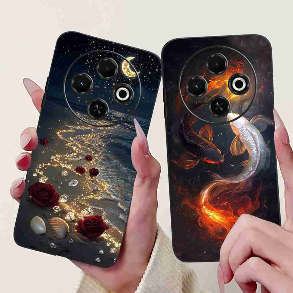 2024 Для Tecno Spark 30C KL5 Чехол для телефона Для Tecno Spark 20C 30C Чехол Ударопрочная крышка Spark20C Крутой узор с драконом