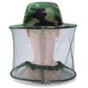 Face Protector Beekeeping Hat Outdoor Fishing Sun Cap Insect Mesh Hat Anti Bee Hat Mosquito Net Hat
