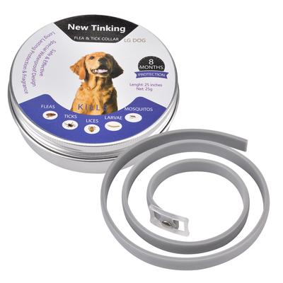 Регулируемый ошейник от клещей для собак