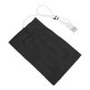 USB Cloth Heater 15.4x10cm 5V 1A 5W Fast Heat Up Bendable Cloth Heating Pad for Hand Warmer Heated