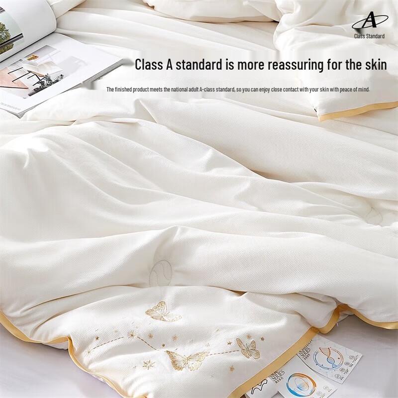 Mercury Home Textiles Xifeng Antibacterial Silk Blend Quilt