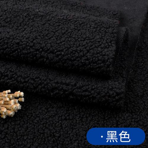 45X50см Утолщенная ткань из овечьей шерсти для одежды, шерстяная подкладка, коралловый флис, плюш, обувь, шапки, теплая подкладка, пальто, кукольная ткань TJ8548