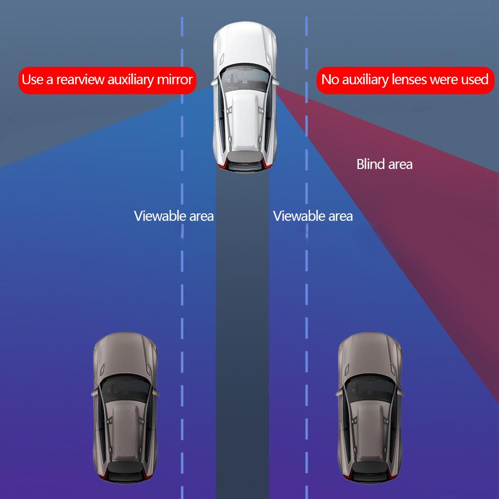 Универсальные регулируемые по углу автомобильные зеркала, круглые выпуклые зеркала для слепых зон, автомобильное зеркало заднего вида, боковое зеркало заднего вида, аксессуары для парковки