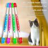 Зубная щетка для домашних животных, супермягкая силиконовая щетина, зубная щетка для чистки полости рта, двусторонняя зубная щетка для кошек