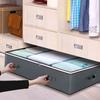 Foldable Under Bed Storage Containers with Clear Window Underbed Toy Organizers and Clothing Storage Bags Closet Storage Bins