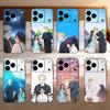 Rintaro T-Tsumugi K-Kaoruko Waguri Чехол для телефона Силиконовый черный Мягкий Для IPhone 17,16,15,14,13,12,11,SE,Plus Pro Max