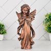 Статуэтка молящегося ангела для удачи, предмет интерьера для гостиной и подарки-(Античная медь)