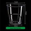 Xihe 150ml Dream Series Disposable Hard Plastic Cups, 120 Count