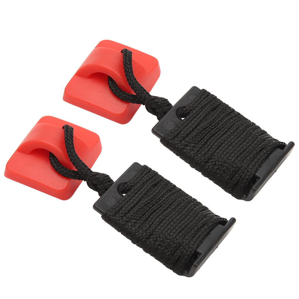 2 шт., защитный выключатель для беговой машины, универсальный магнит, аварийный ключ для беговой дорожки для тренажерного зала, красный