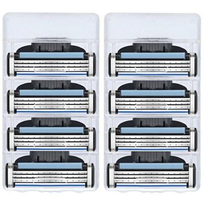 Новые 8 шт. мужские безопасные бритвенные лезвия для ухода за лицом бритвенные лезвия острые ручные бритвенные лезвия для бритья