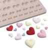25 силиконовых форм для любви даже размера, тарелка для украшения тарелки с персиковой помадкой, торт ко Дню святого Валентина, сделай сам, шоколад