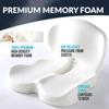 1PCS Non-Slip Memory Foam Seat Pillows Cushion for Tailbone Sciaticaback Pain Relief Comfort Chair Car Seat Waist Pads