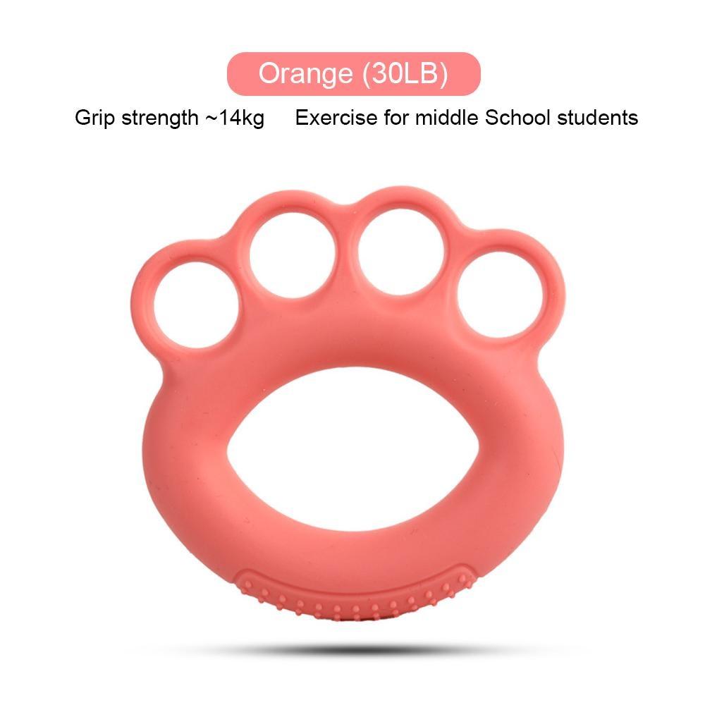 1 шт., устройство для захвата с пятью пальцами, носилки для упражнений на пальцы, тренажер для рукоятки, фитнес-игрушка для игры в мяч, резиновая силовая тренировка для мышц