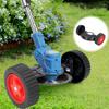 D5 String Trimmer Support Wheel Height Adjustable Grass Trimmer Auxiliary Wheel Replacement Lawn Mower Support Auxiliary Wheel