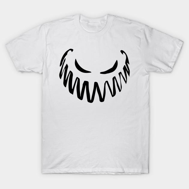 T Shirt Women Menacing Grin Halloween Collection Harajuku Print Kawaii Tshirt Summer Short Sleeve Female T-Shirt Top Tee