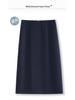 Elegant Women's High-Waisted A-Line Skirt: Slimming, Simple, and Hip-Hugging for Spring/Autumn 2026