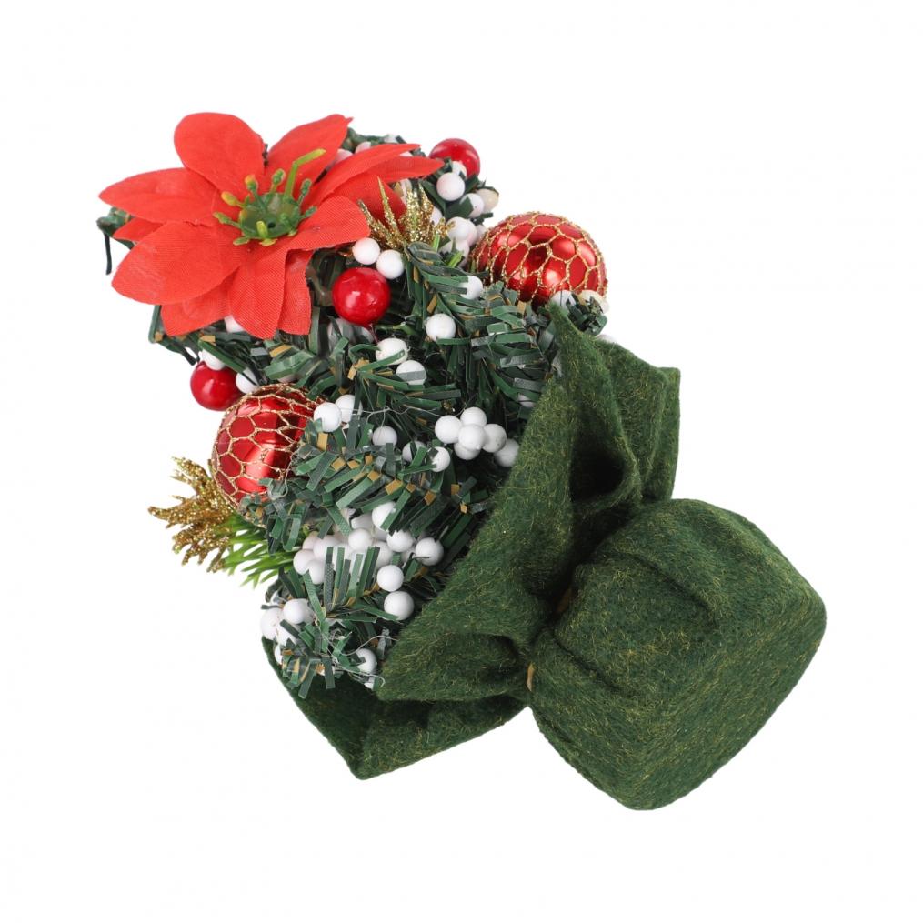 Miniature Table Top Christmas Tree for Seasonal Decorations Small and Charming