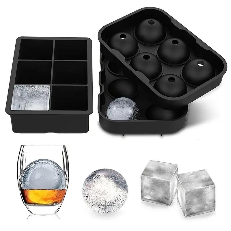 Premium Honeycomb Silicone Ice Cube Tray with Storage Box