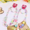Реквизит для фотосессии девочки Реквизит для фотосессии Ожерелье + браслеты цвета конфет Цветочные бусины Детские ювелирные наборы цвета конфет