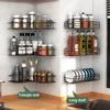 Полки для ванной комнаты из металла Органайзер для ванной комнаты без сверления Органайзер для чистящих средств Хранение кухонных принадлежностей Аксессуары для ванной комнаты