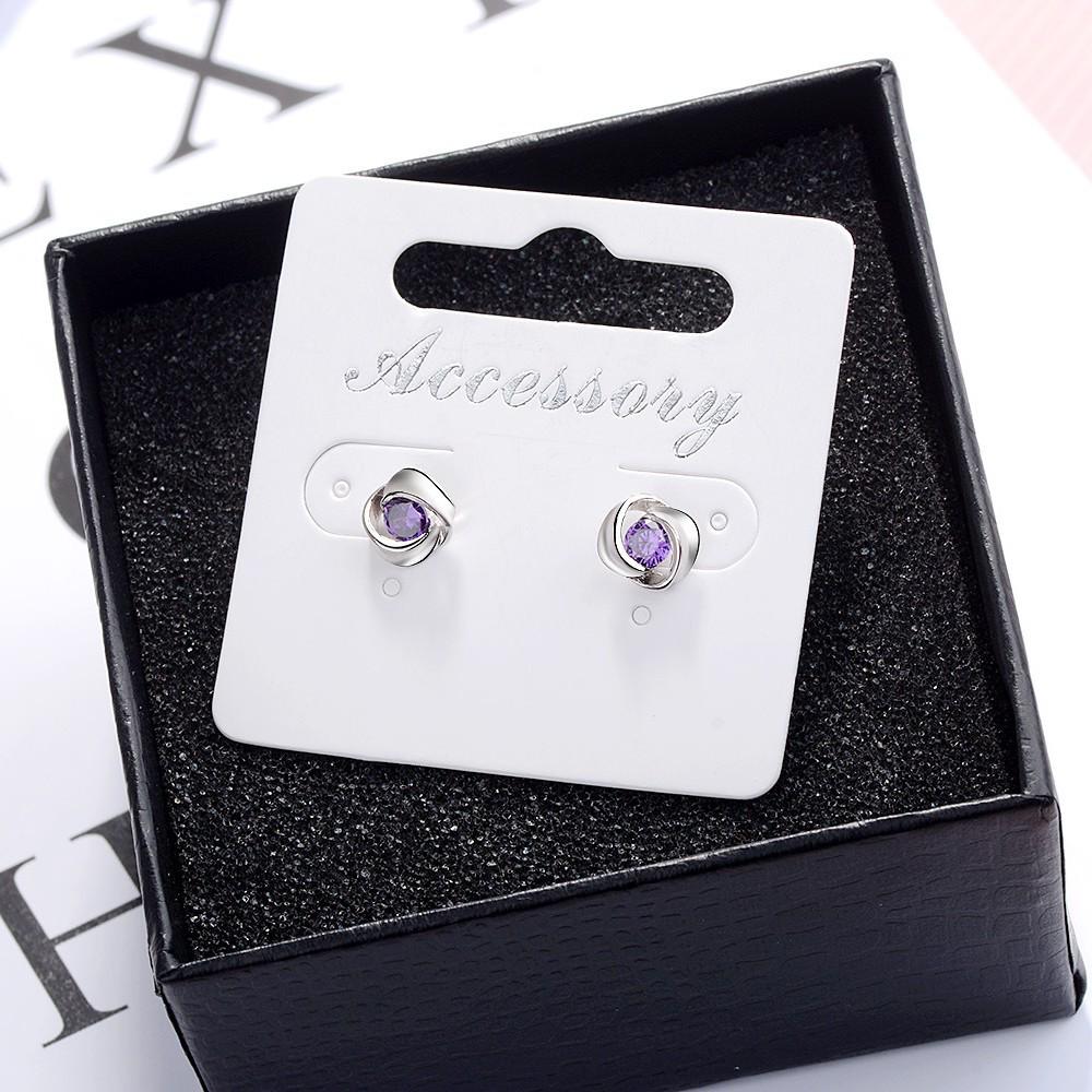 Серьги-пусеты в корейском стиле с любовью из стразов для женщин - Модные и универсальные