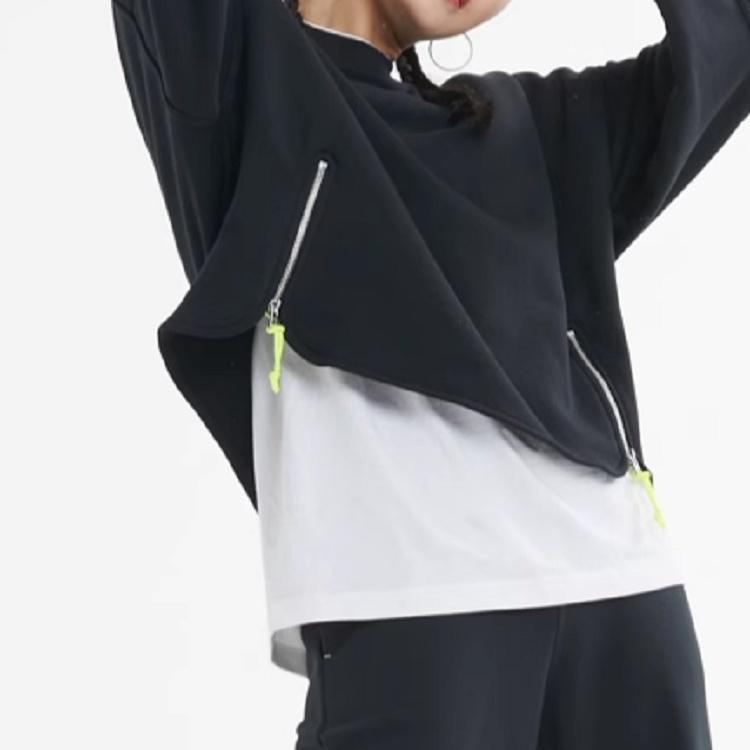 (WMNS) Converse Mountain Club Crew Asia Sizing 'Black' Women's 10020810-A01