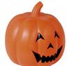 Plastikowa Pomarańczowa Świecąca Dynia Z Dźwiękiem Dekoracja Halloween 32Cm