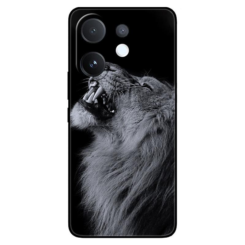 For Vivo V60 5G Soft Silicone Shell Protective Cover Cool Car Animal Cartoon Pattern Phone Case For vivo T4 Pro V60 V60E 5G Capa