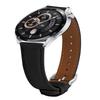 Replacement Strap for Huawei Watch 4/Watch 4 Pro Litchi Texture PU Leather Watch Band with Metal Buckle