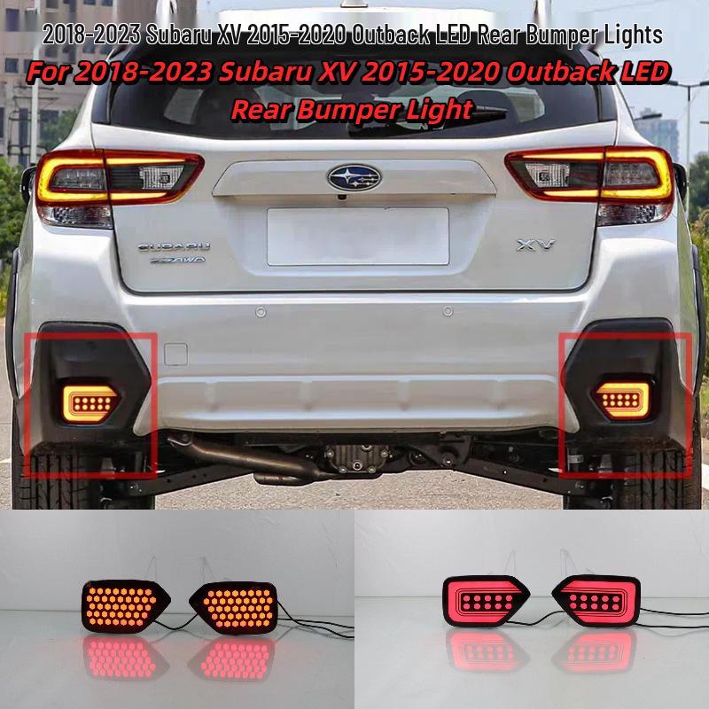 Светодиодные задний бампер и противотуманные фары для XV 2018-2023, Outback 2015-2020