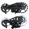 MTB Bicycle Rear Derailleur Jockey Wheel 10T-17T Ceramic Bearing Pulley AL7075 CNC Road Bike Guide Roller Idler 4mm 5mm 6mm
