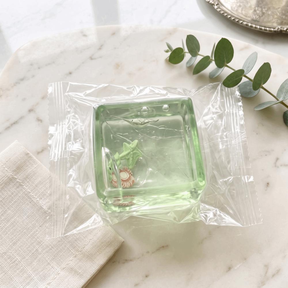 Slow Rebound Ocean Themed Squishy Toy 3D Ocean Themed Cube Sensory Toys Cube Fidget Toy Adults