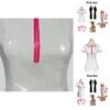 Chainsaw Man Makima Nurse Uniform Cosplay Costume Set With Headband And Stockings