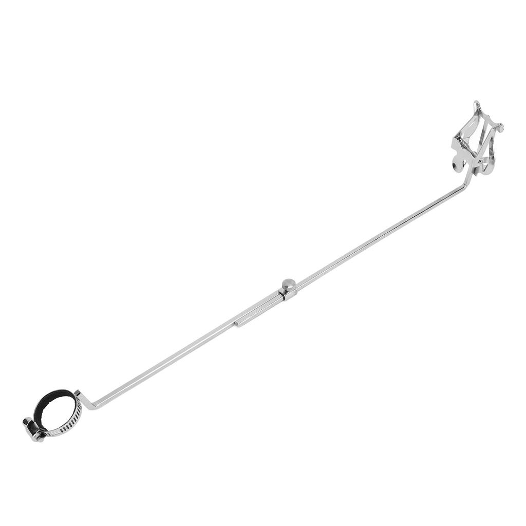 Flute Music Clip Portable Iron Wind Instrument Sheet Music Stand Clip for Practice